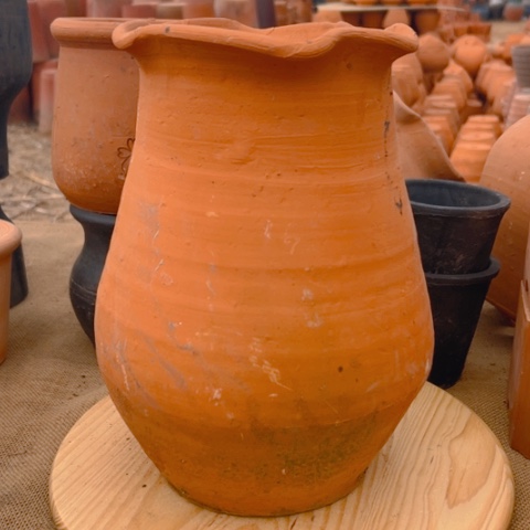 红陶口16高27微瑕