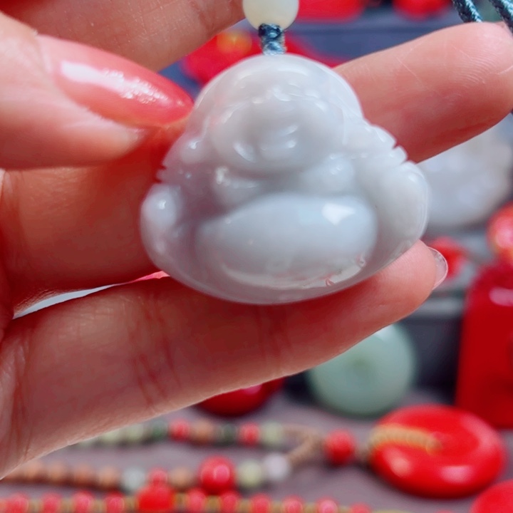 翡翠颈饰未镶嵌多样性发货一件