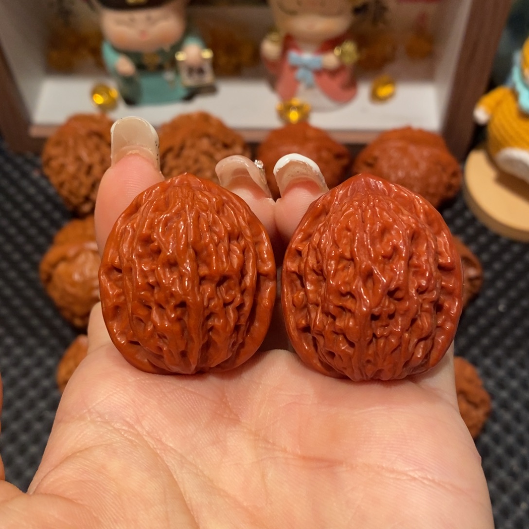 桃核吊坠31.6玉化麦虎，1270