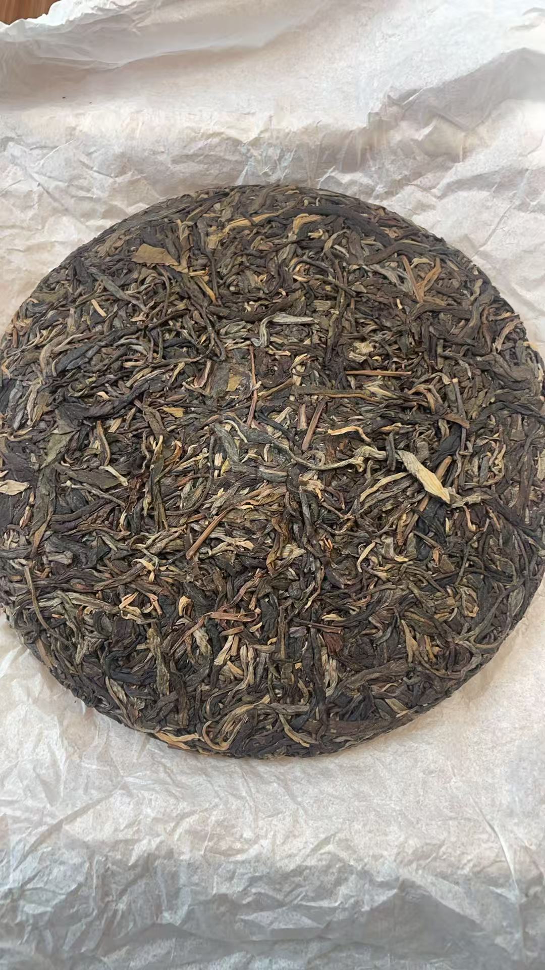 2013年缅缅的冰岛古树357克饼 sw501Fee65-750