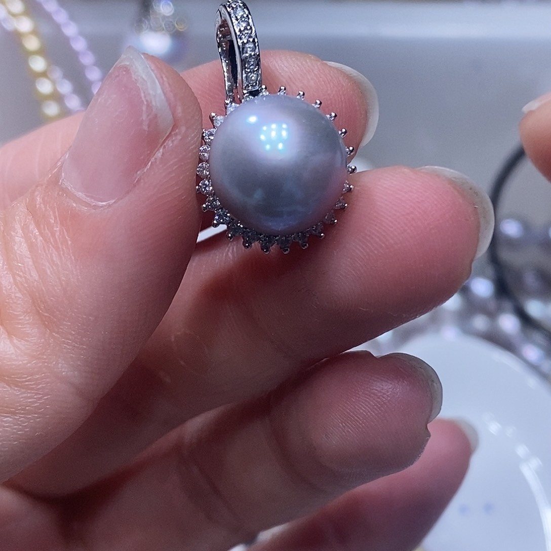 未镶嵌淡水珍珠吊坠