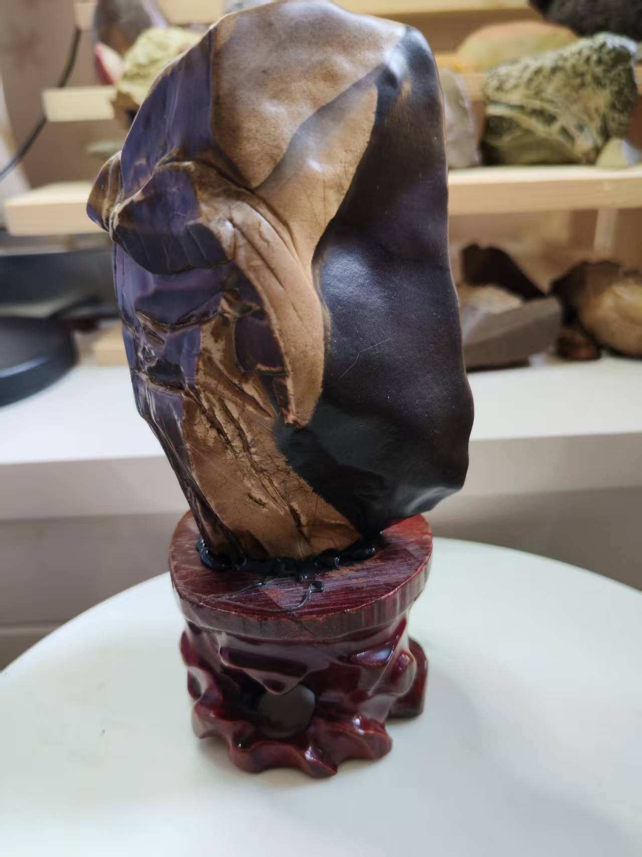 戈壁石沙漠漆奇石原石家居摆件，多样性机选发货