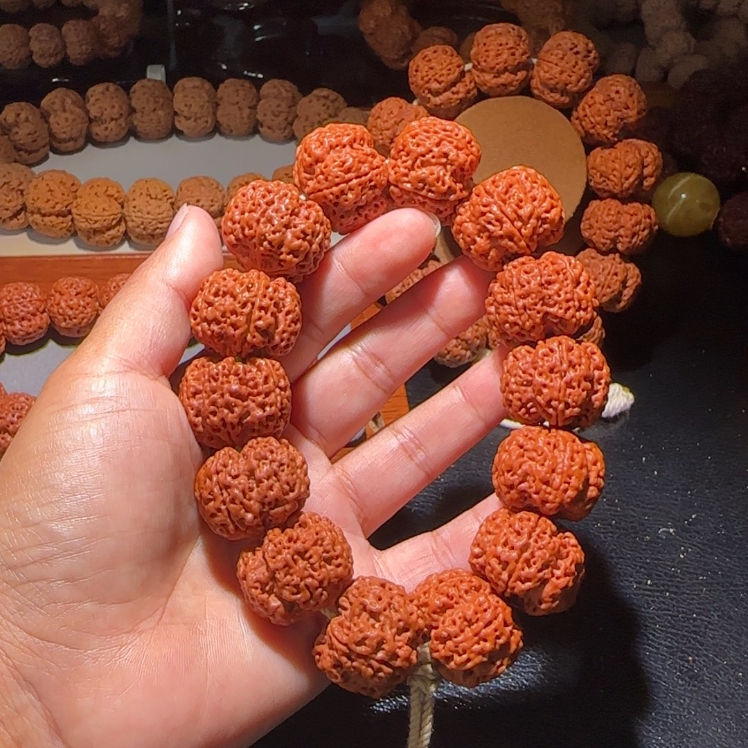 金刚菩提吊坠25平头平尾的龙纹