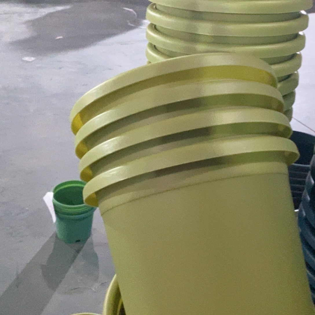 树脂四季盆3#无拖果绿微瑕10