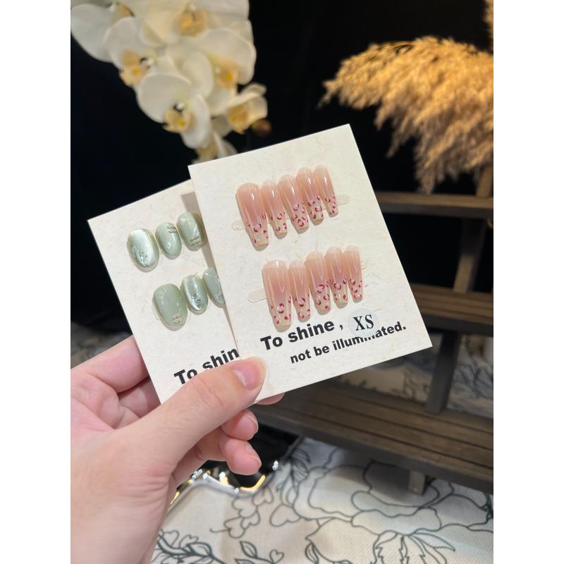 （2201-2228）轻奢纯手工穿戴甲 高级氛围感美甲