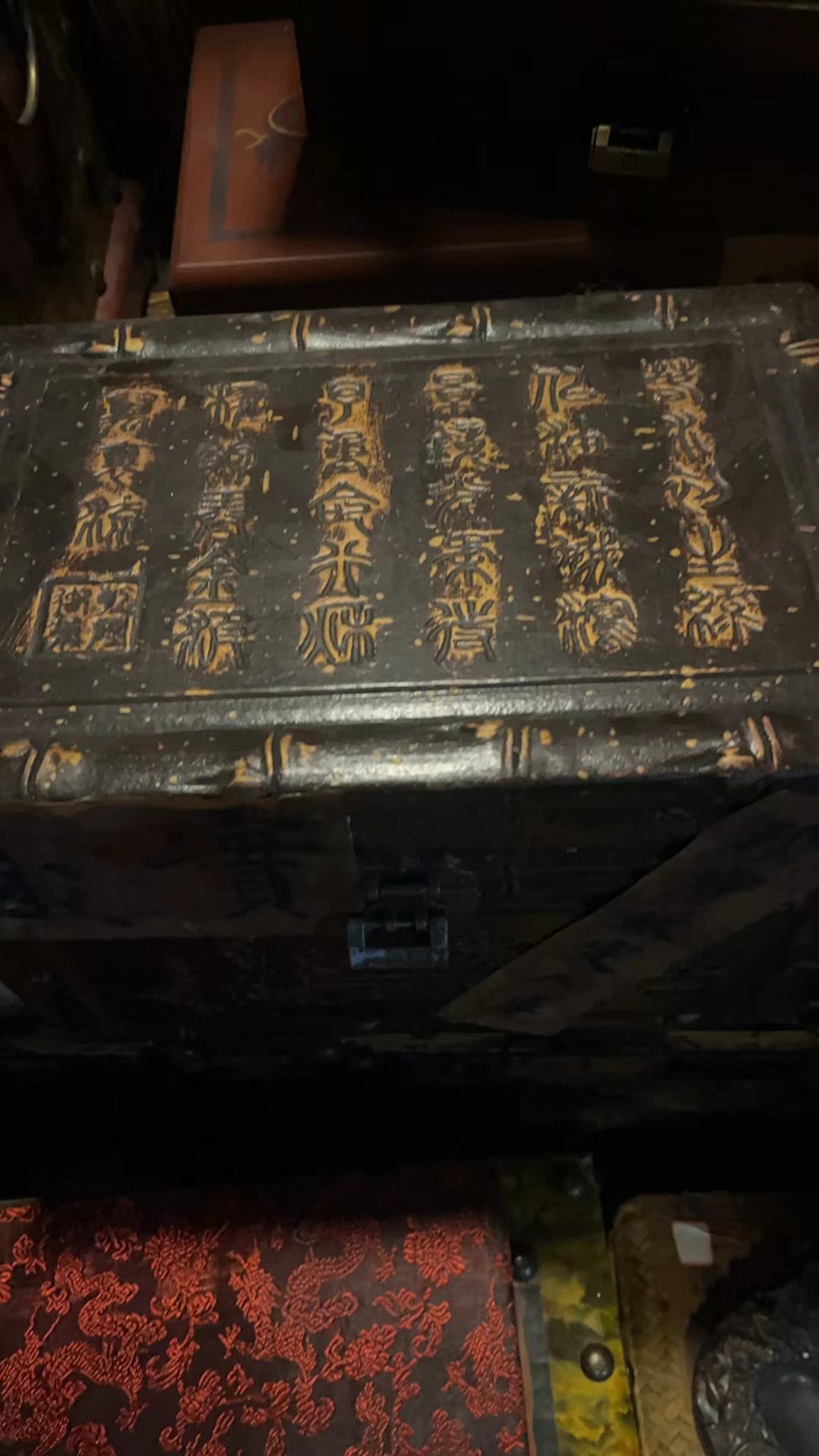 竹节型黑方箱精品摆件链接