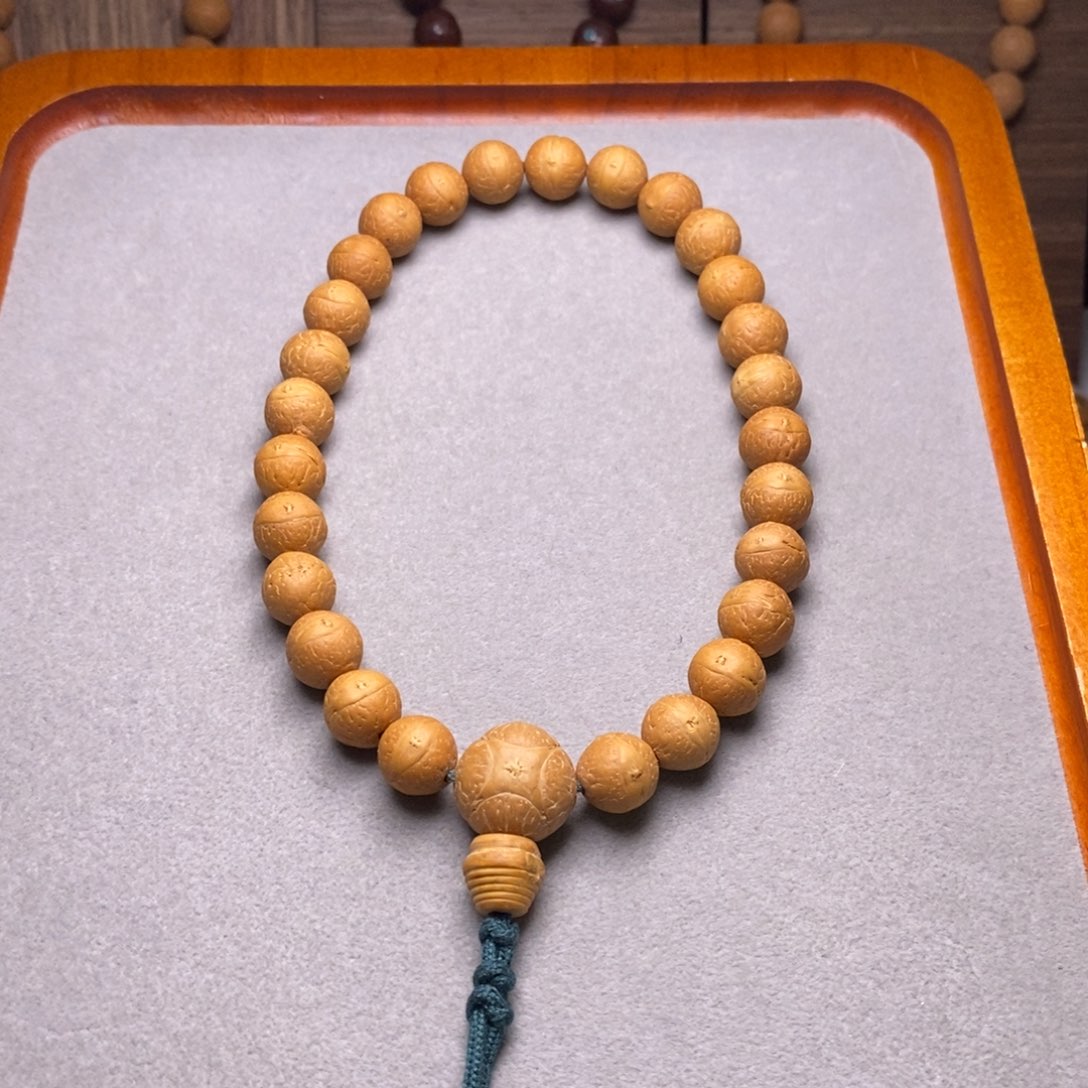 凤眼菩提吊坠11素持