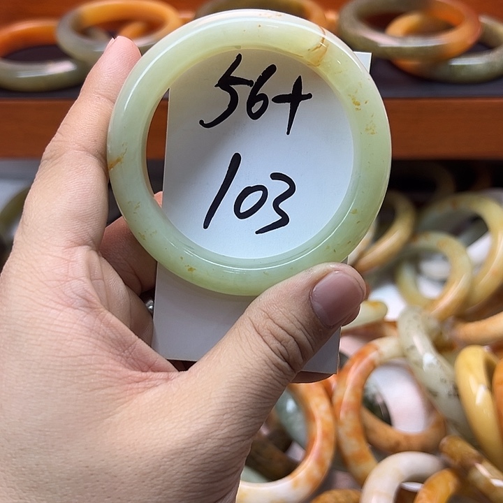 蛇纹石玉合金手镯