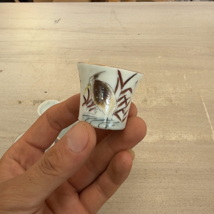 瓷片茶道具工艺品
