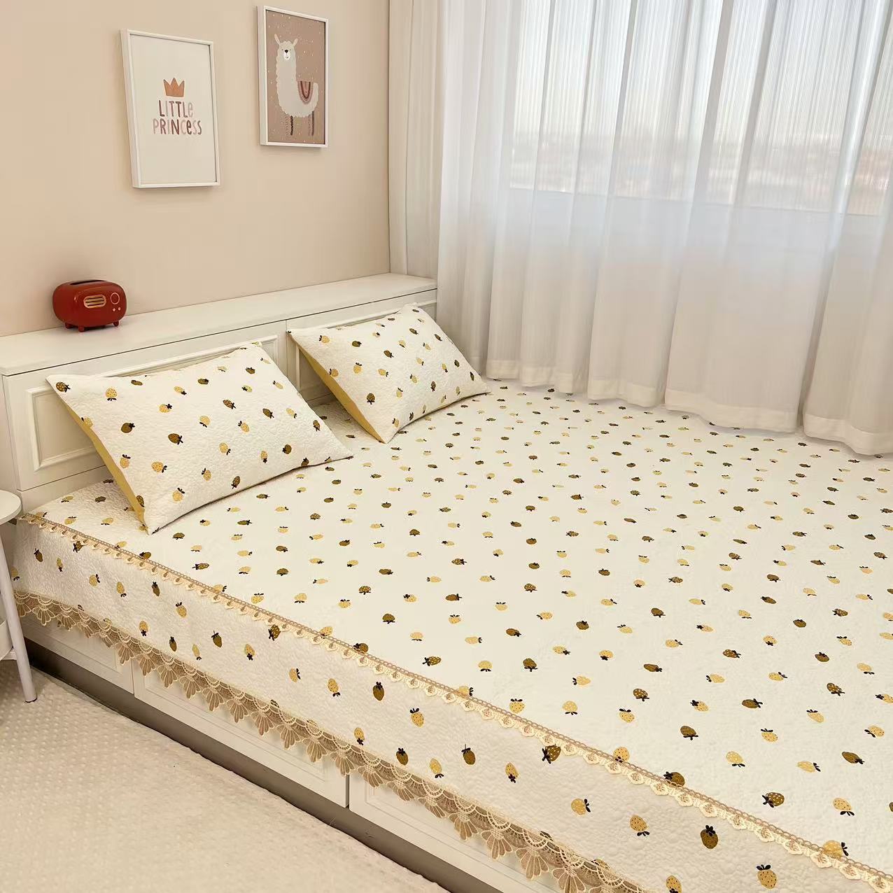 【榻榻米】四季通用榻榻米盖大全柔软透气双人榻榻米盖绗缝 