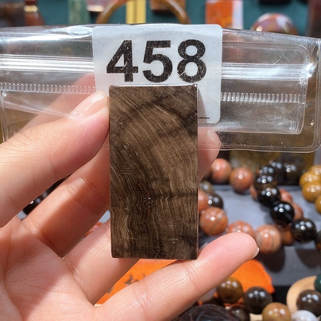 硅化玉天然北票硅化玉牌子未镶嵌