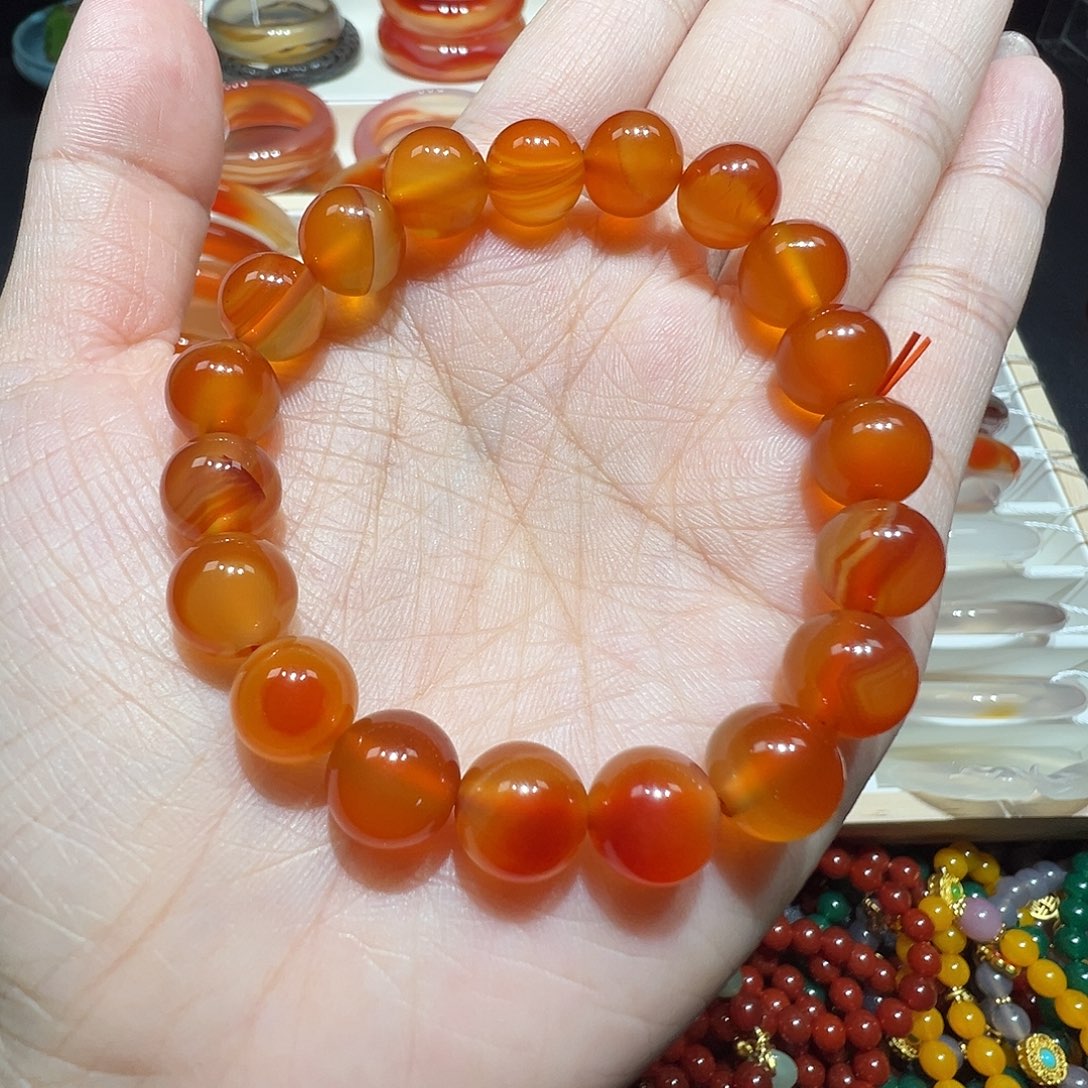 玛瑙/玉髓手链未镶嵌