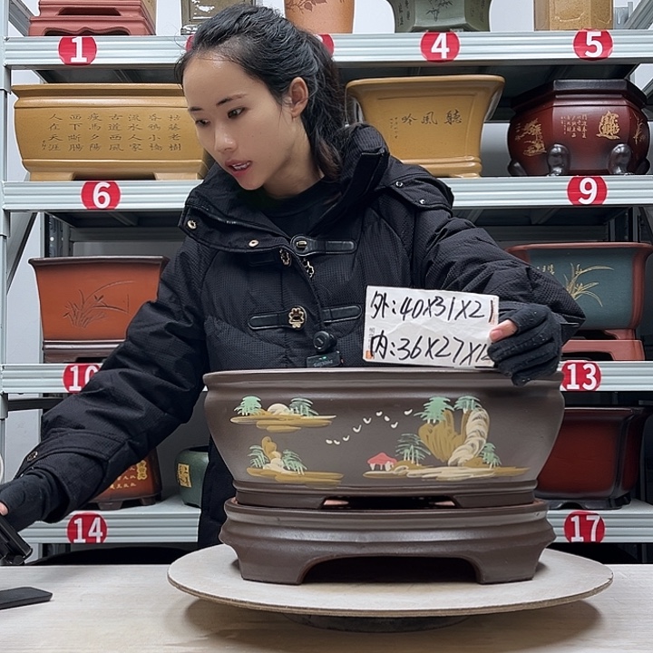 花盆紫砂紫砂花盆