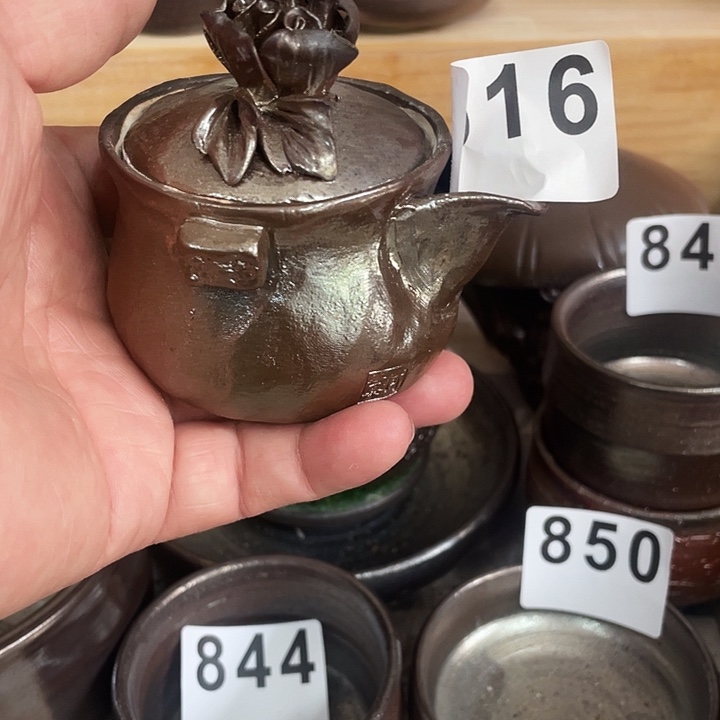娇***虎摆件柴烧纯手工516