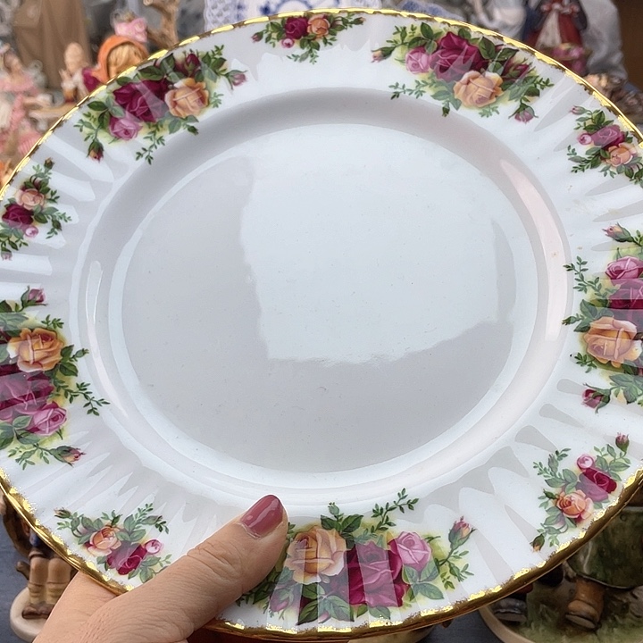 中古欧瓷瓷器小房子