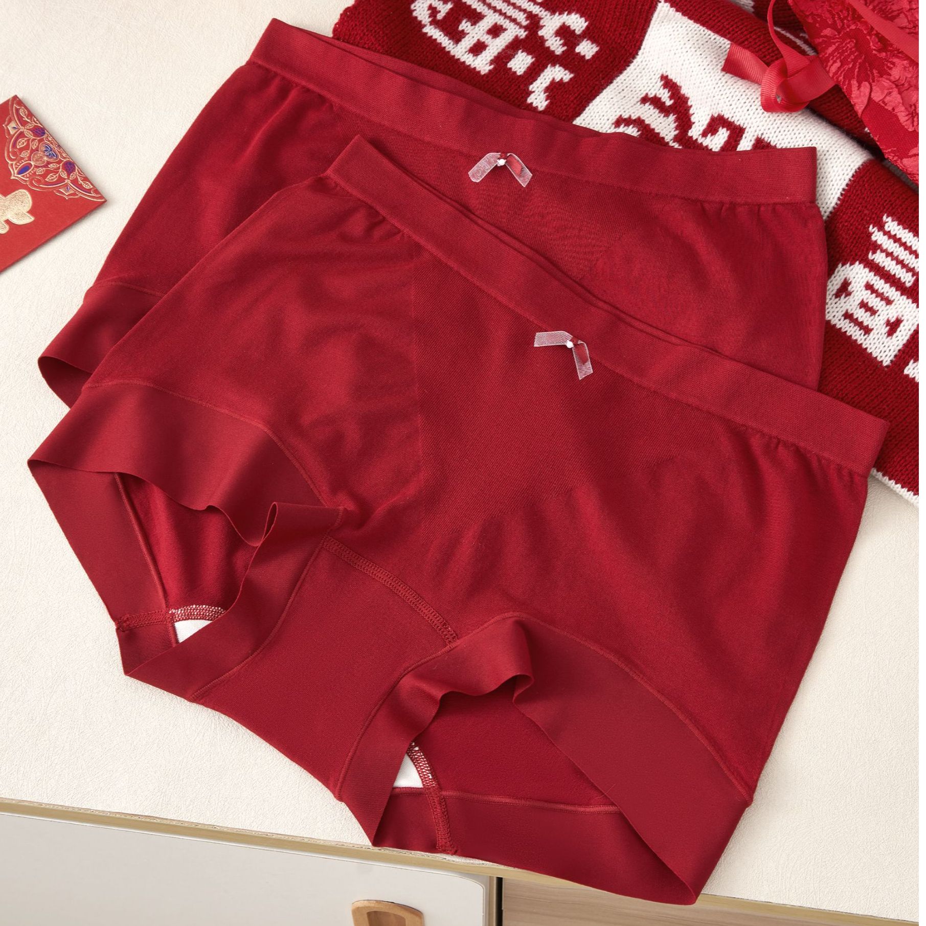 【风采小平角】舒适塑形裤按照直播间展示款式为准*【2-义】