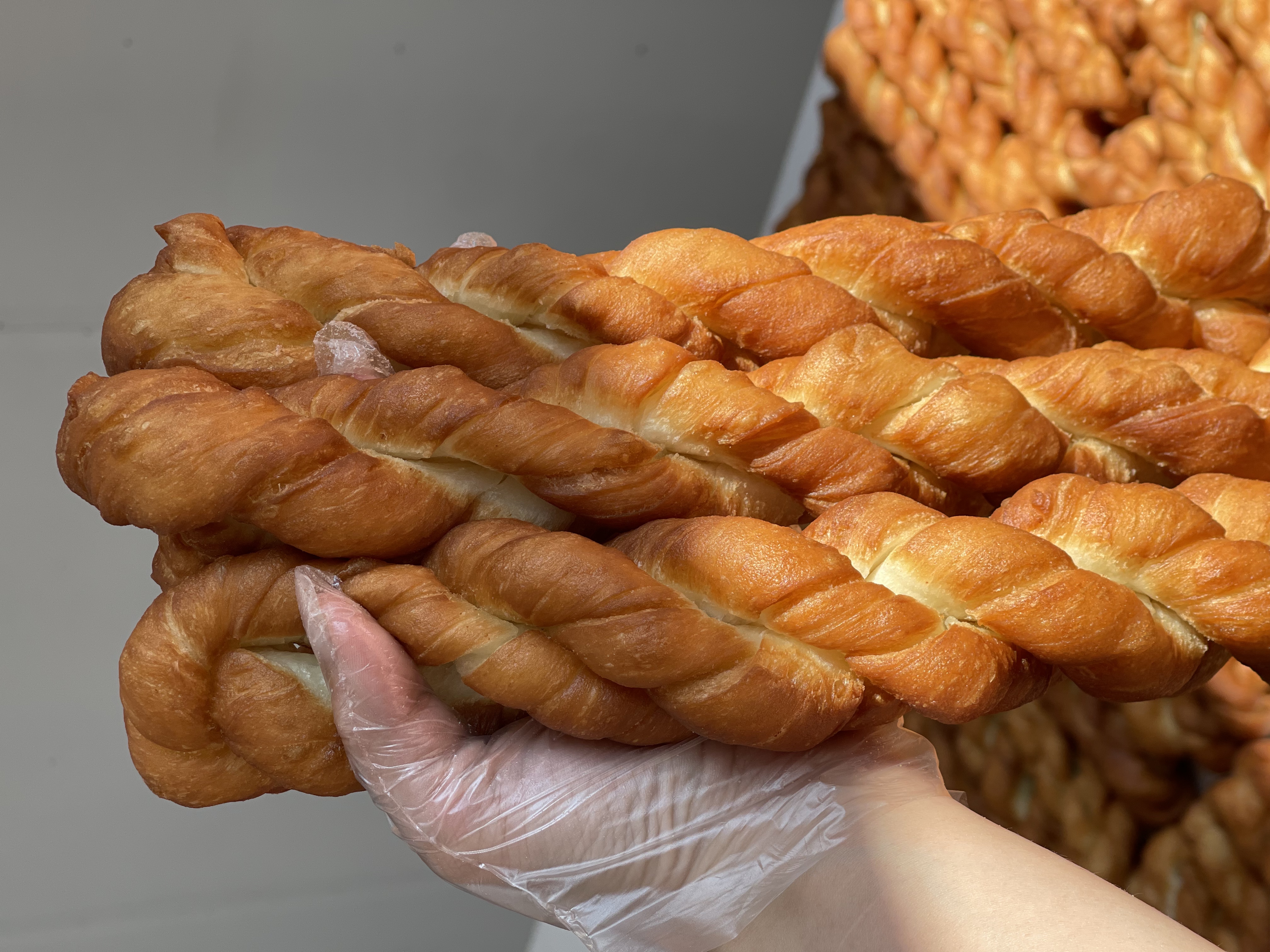 纯手工东北老式麻花不发面130克/根现做现发