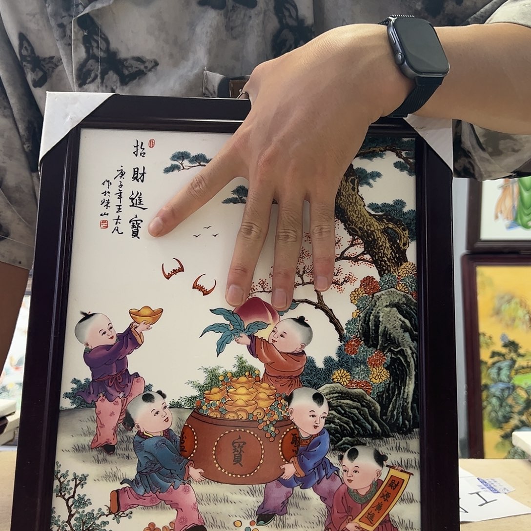 瓷片景德镇瓷板画