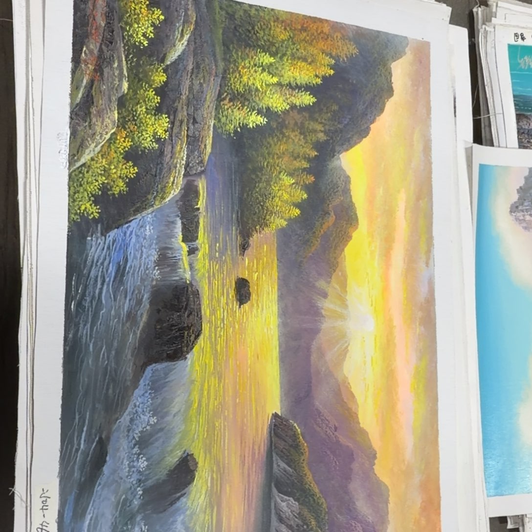 油画我的小可爱小可爱