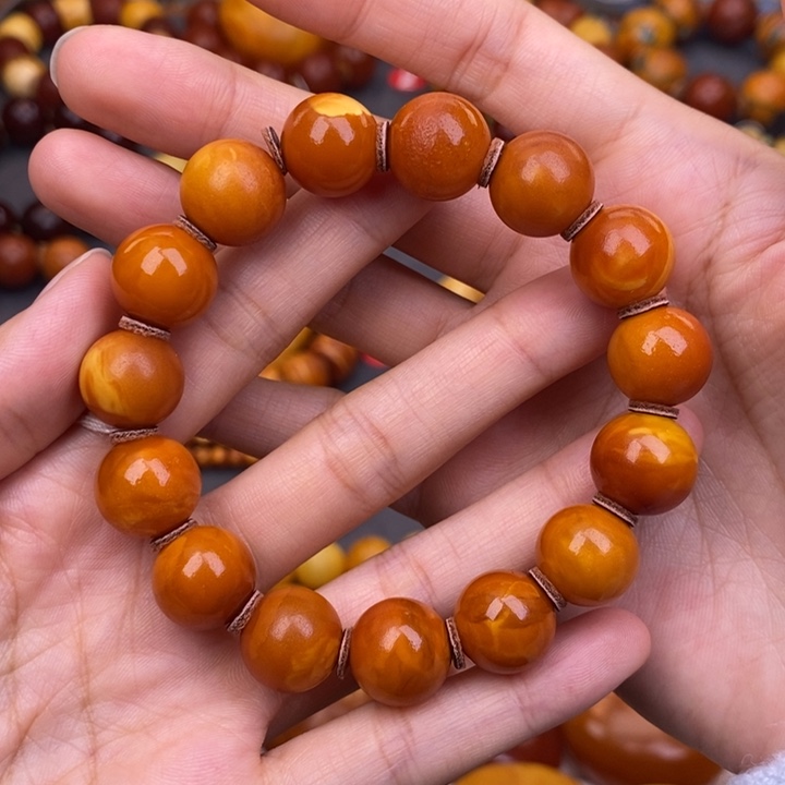 琥珀未镶嵌裸石蜜蜡M