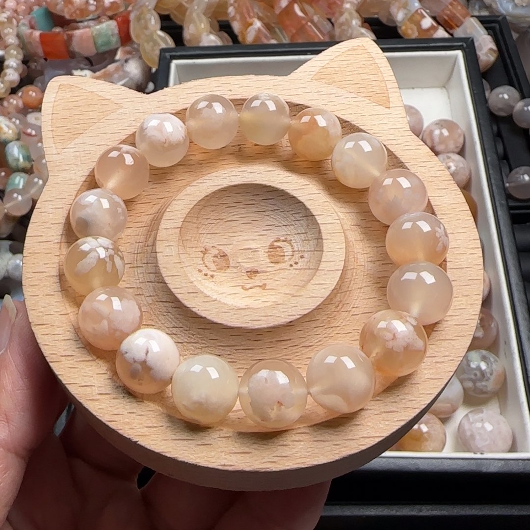 未镶嵌玛瑙/玉髓珠宝半成品