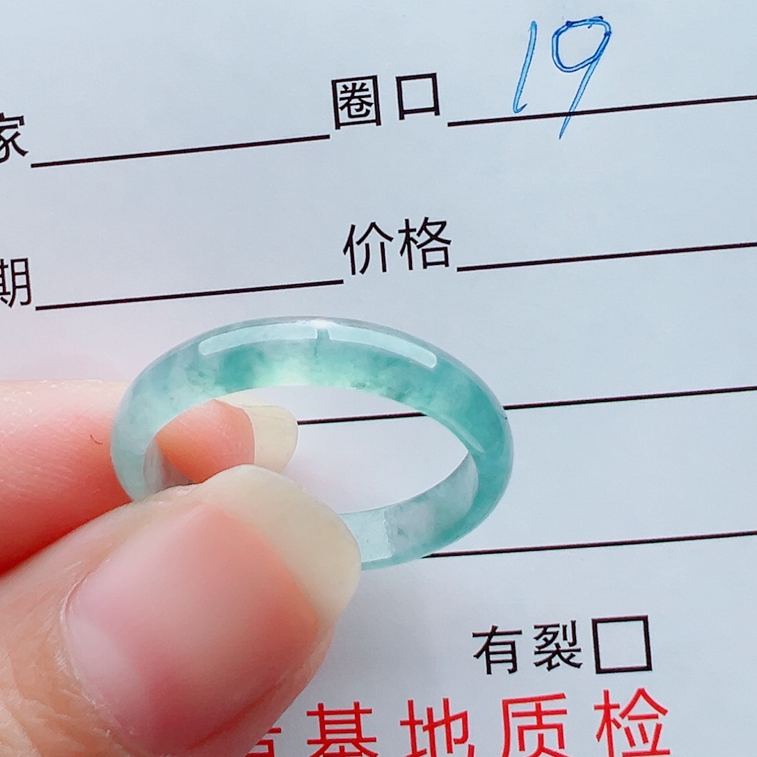 未镶嵌戒指翡翠肖戒圈