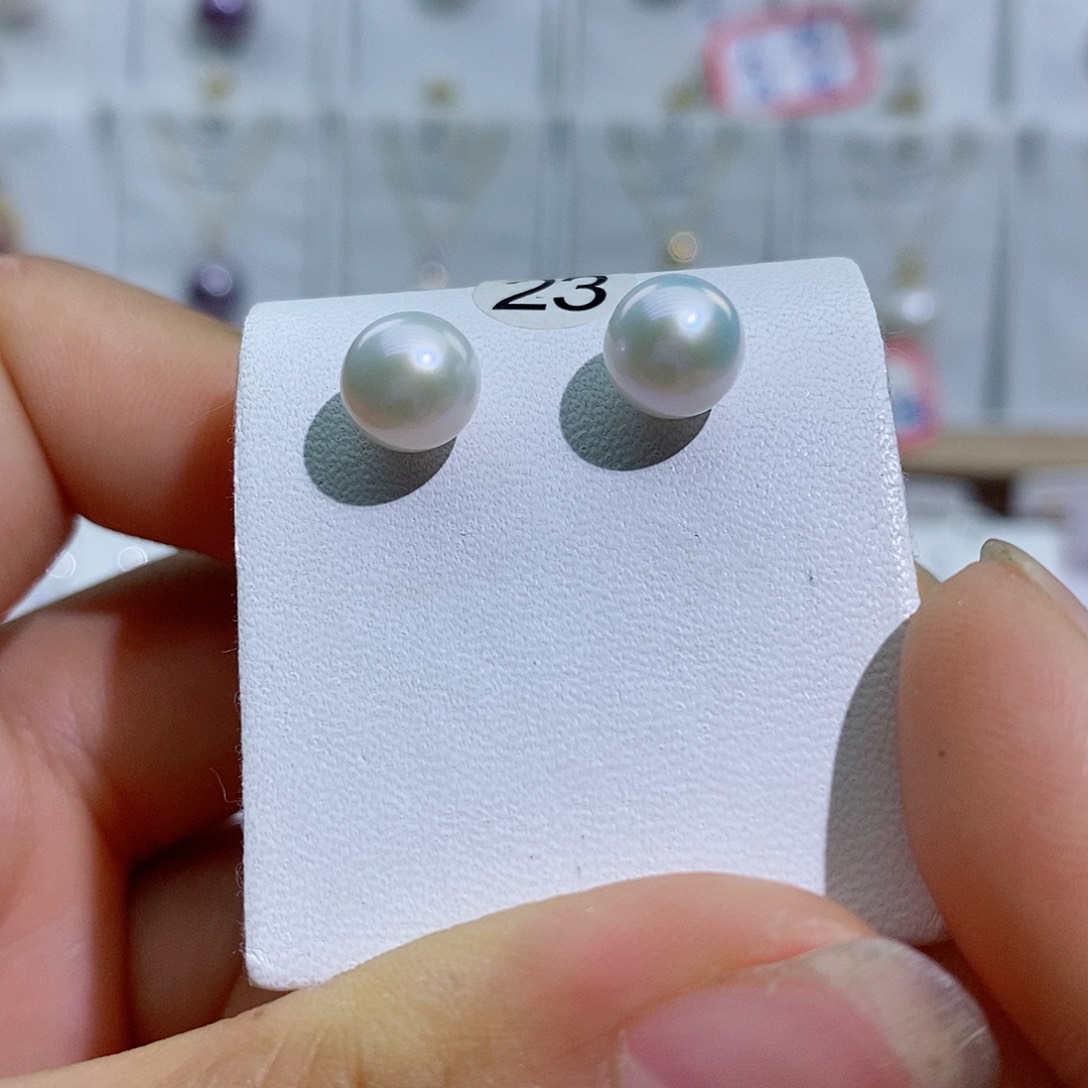 淡水珍珠银S925镶嵌吊坠(赠链)