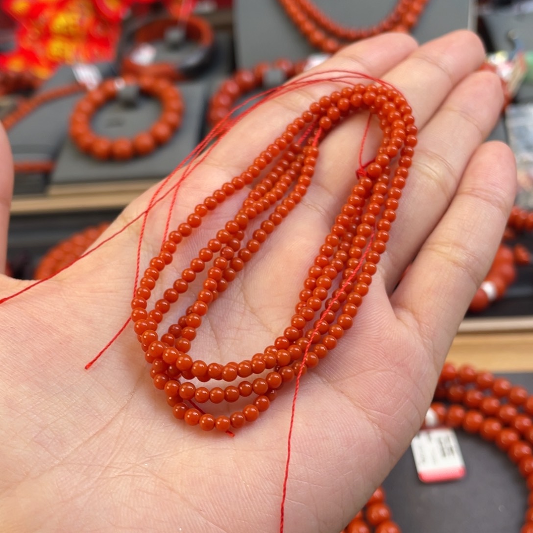 南红玛瑙2+mm 多圈未镶嵌?***?