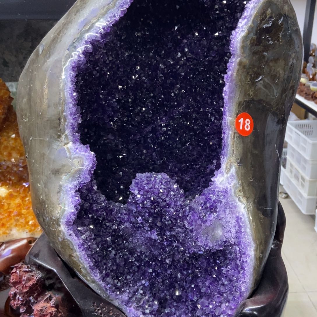 大型摆件（非配饰）紫晶未镶嵌