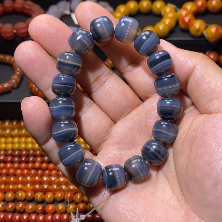 玛瑙/玉髓手链未镶嵌