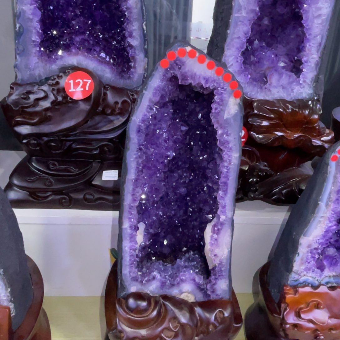 未镶嵌大型摆件（非配饰）紫晶