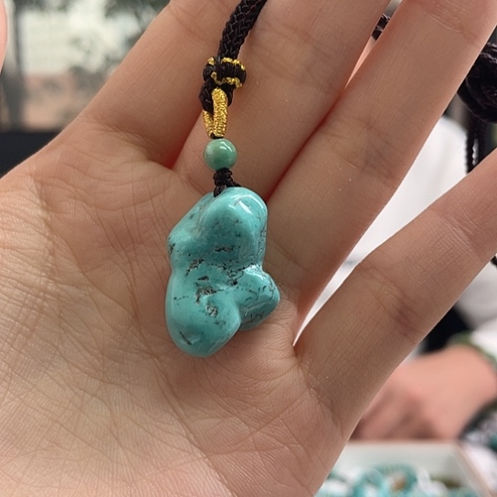 未镶嵌绿松石珠宝奇石