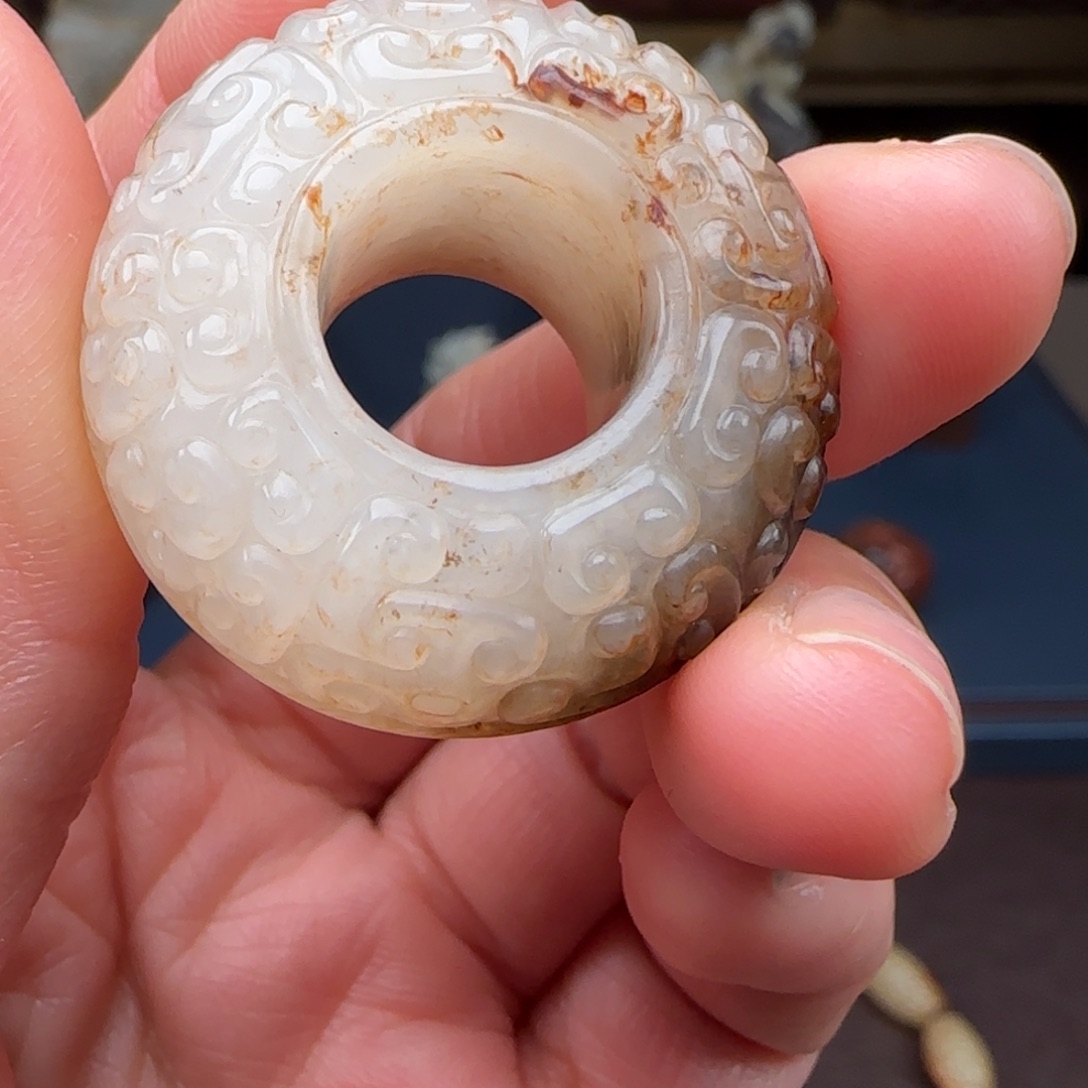 和田玉手链未镶嵌用****3