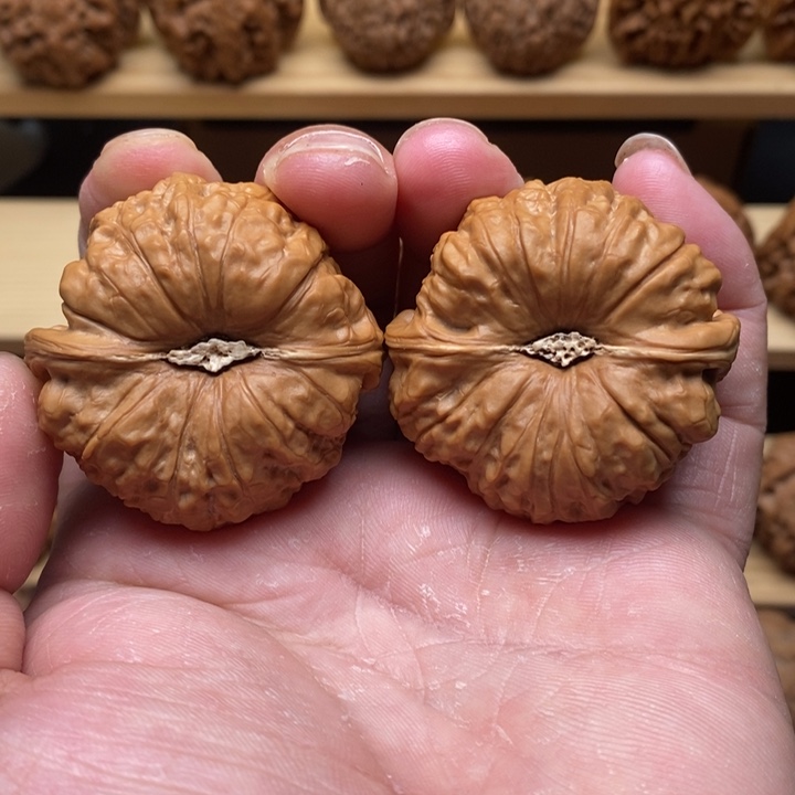 文玩核桃把件43全品元宝