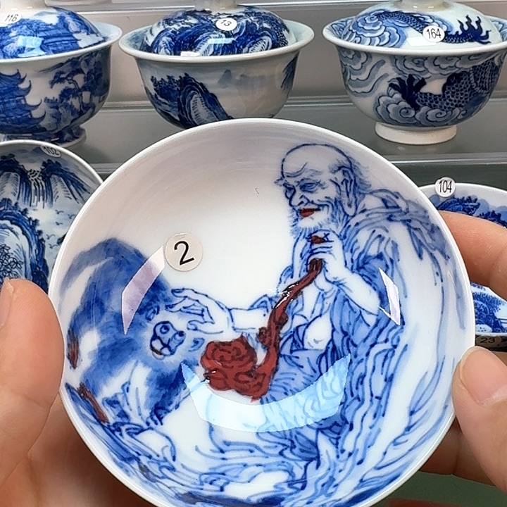 杯木木景德镇纯手绘茶具2