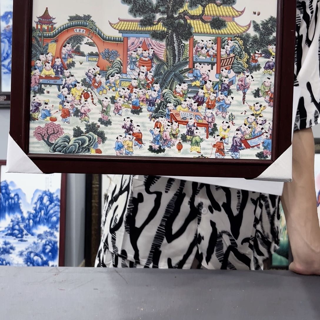 瓷版画景德镇陶瓷瓷板画