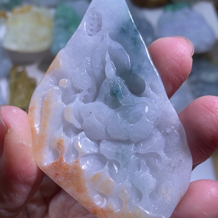 【闪购商品】颈饰未镶嵌翡翠观音
