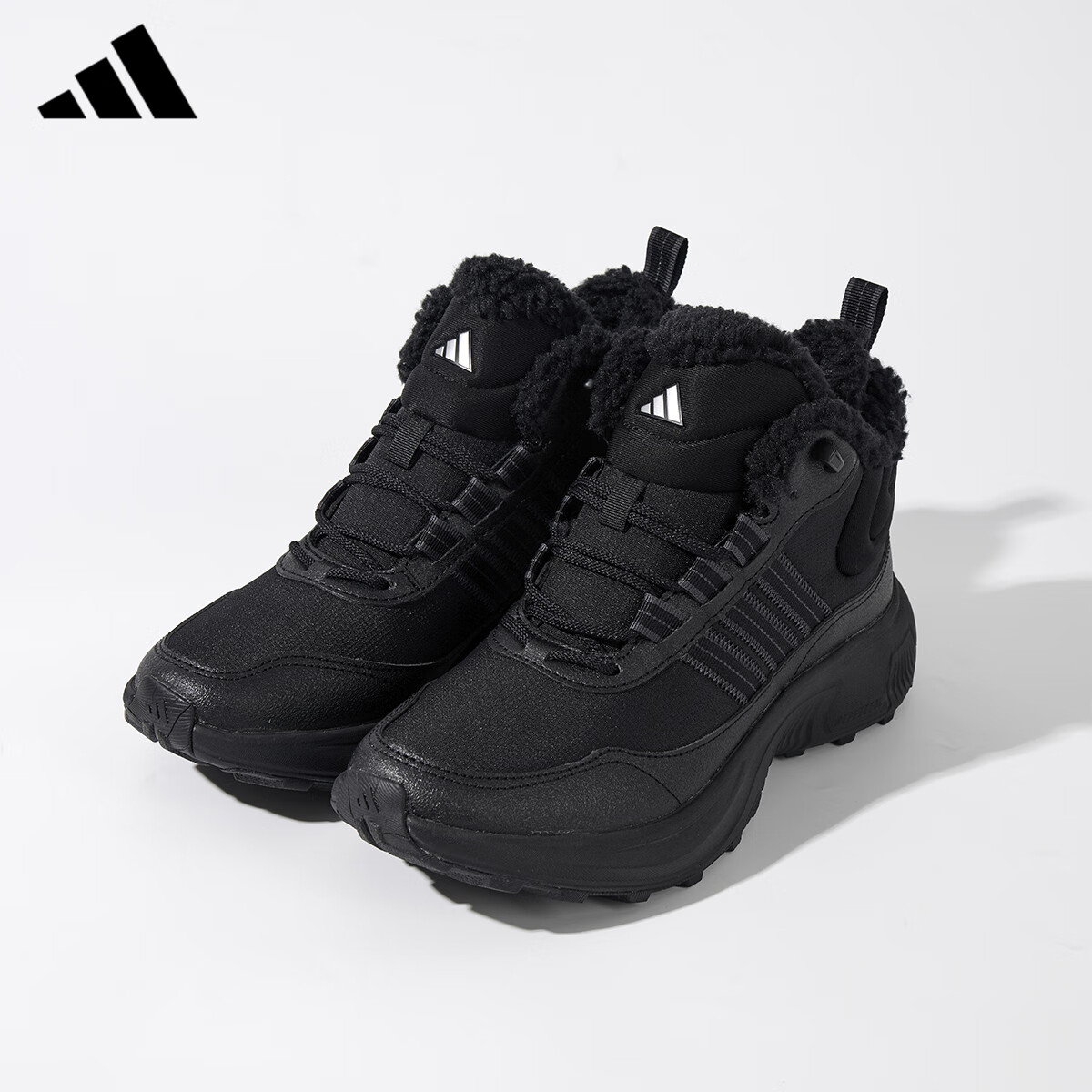 adidas/阿迪达斯加厚冬季大棉减震运动跑步鞋保暖复古休闲户外鞋