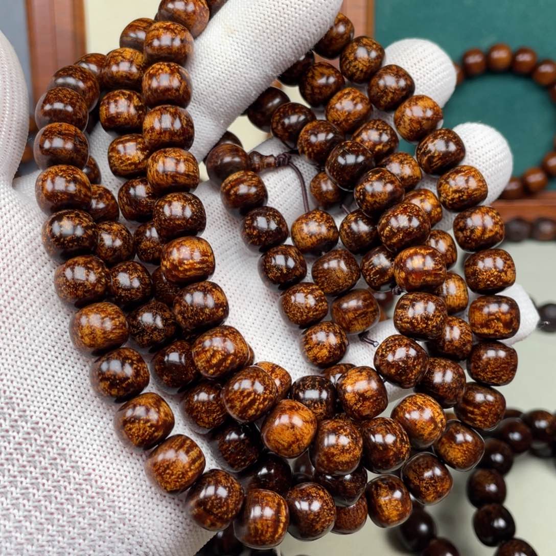 贡木手串/手链飞*10✖️11老型108颗龙鳞