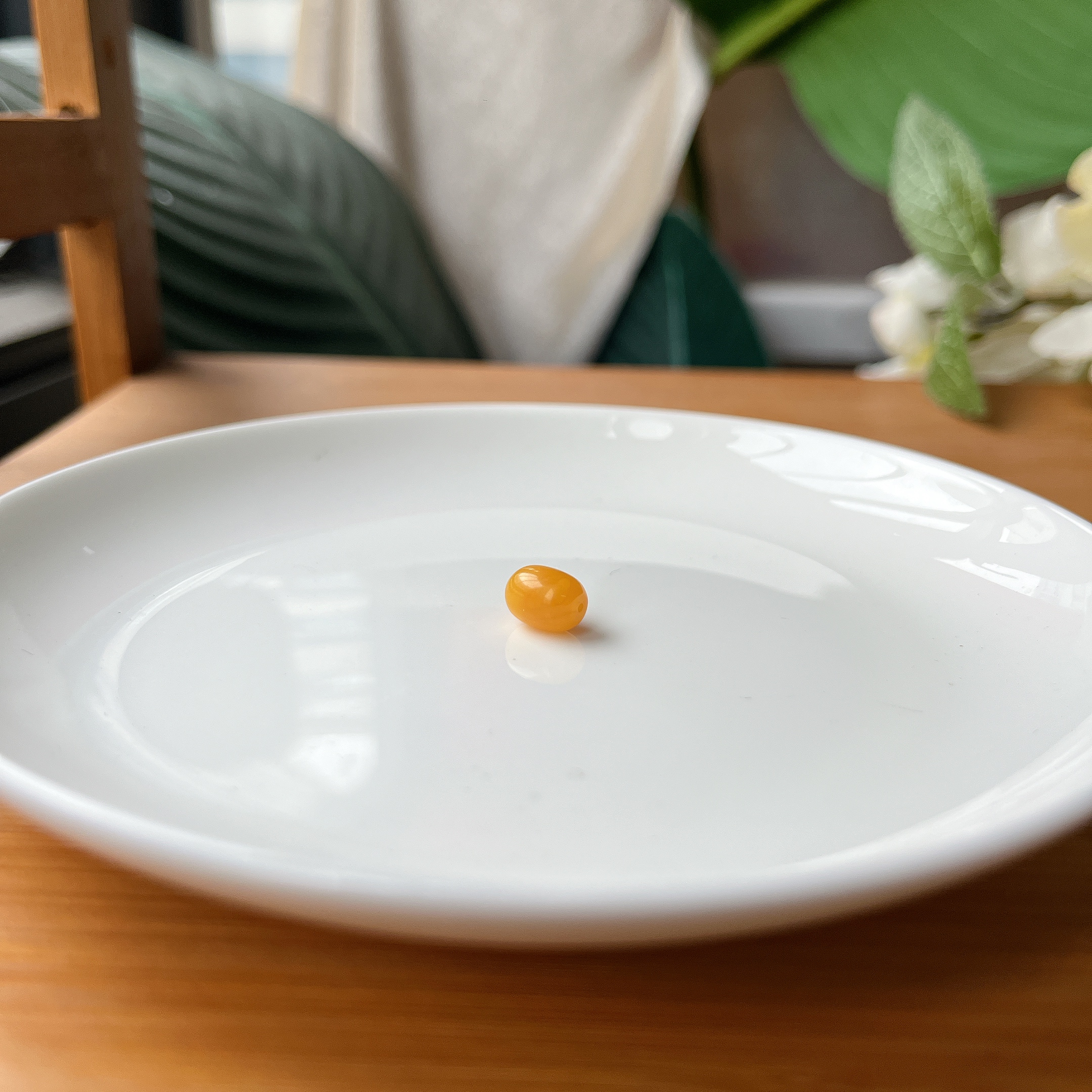 【郭老师】约6*7mm老蜡小枣珠配件吊坠