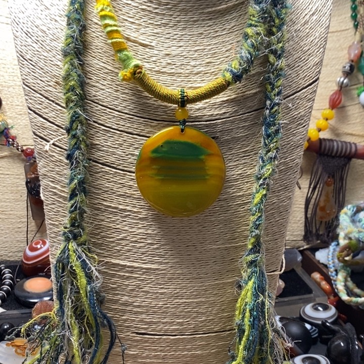 玛瑙/玉髓未镶嵌颈饰