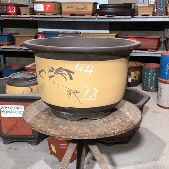 紫砂紫砂花盆包邮