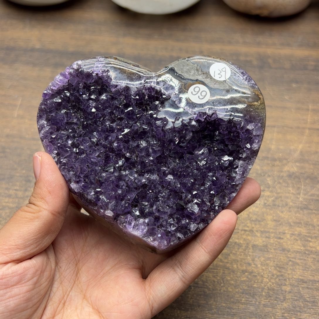 水晶水晶无镶嵌未镶嵌爱心99