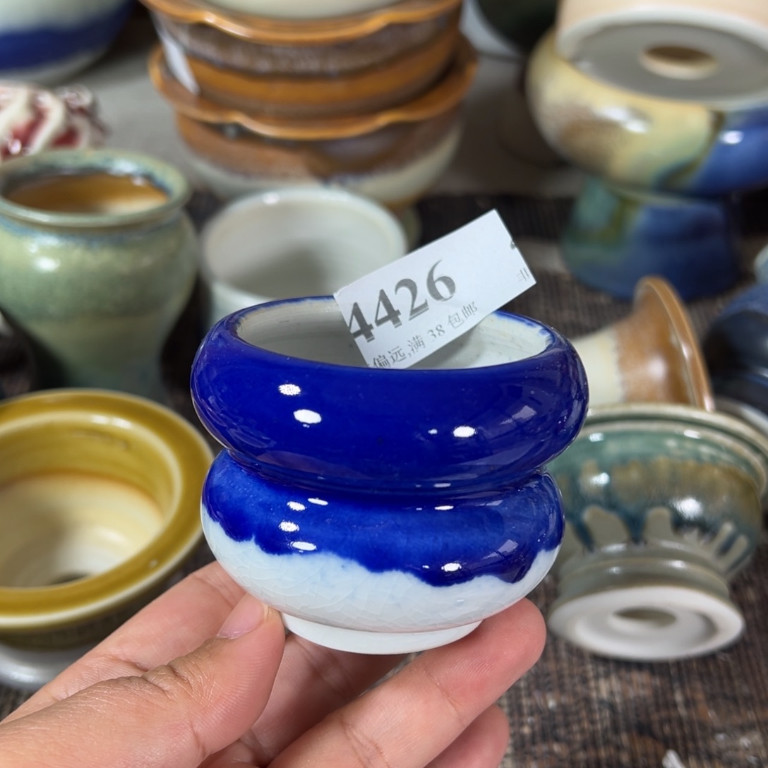 红陶景德镇手工花盆