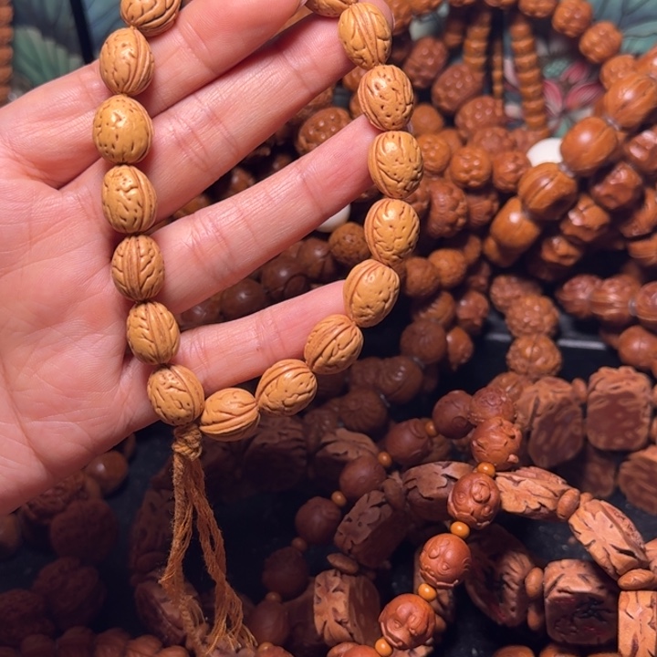 桃核吊坠钱袋子金瓜子