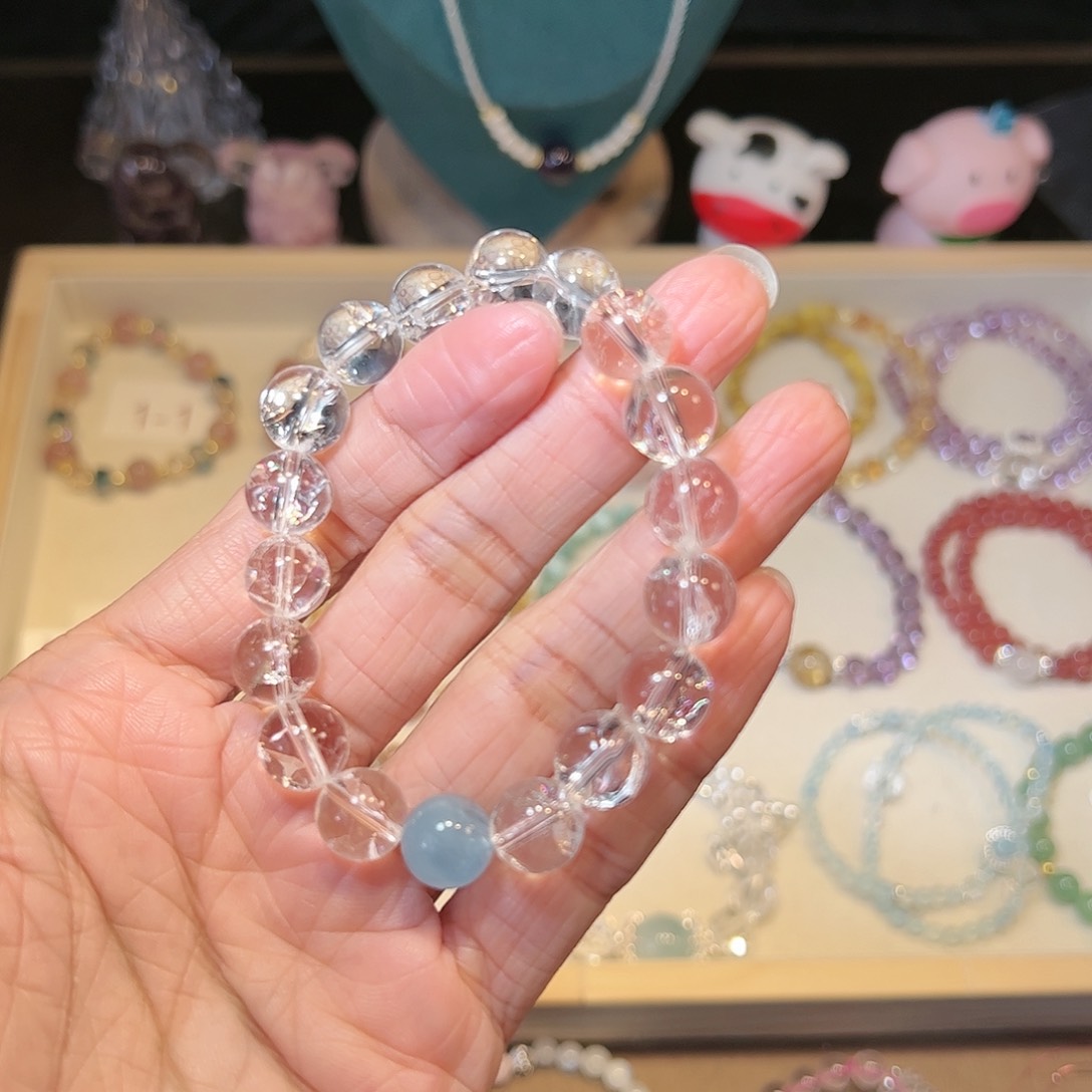 水晶手链未镶嵌白