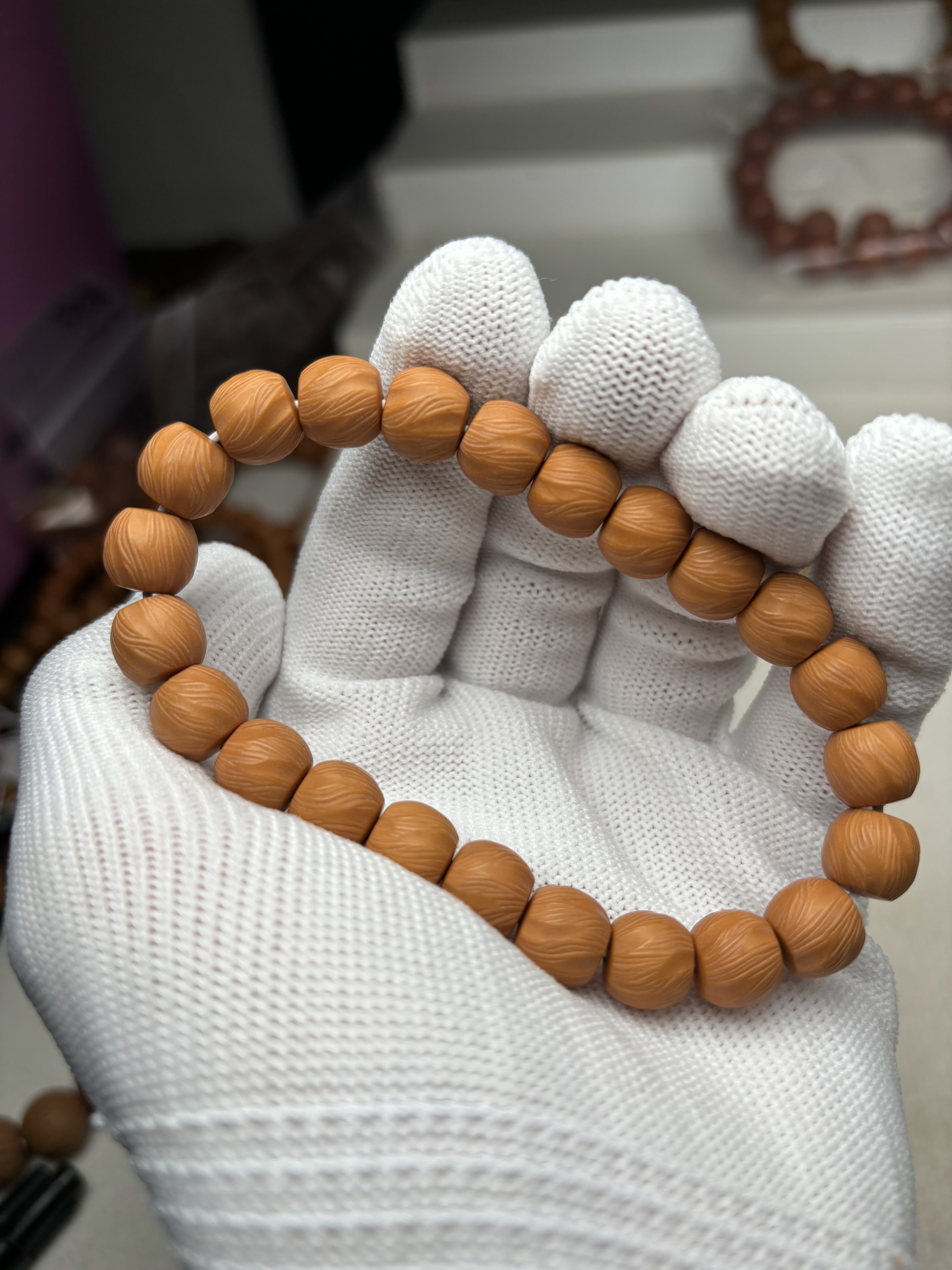 猴头核桃精工天河  扭转乾坤手串尺寸10