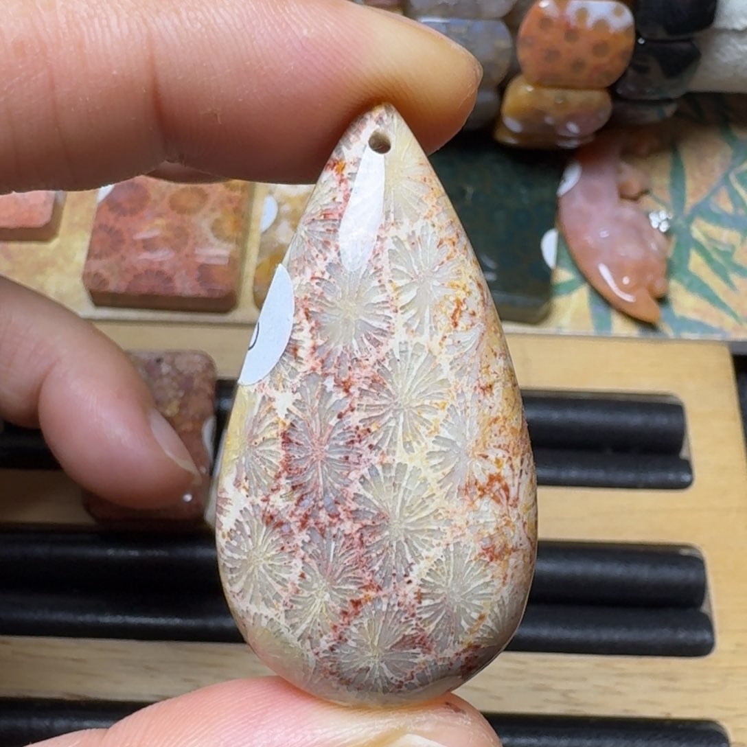 硅化玉纯天然有机玉石 保真色未镶嵌