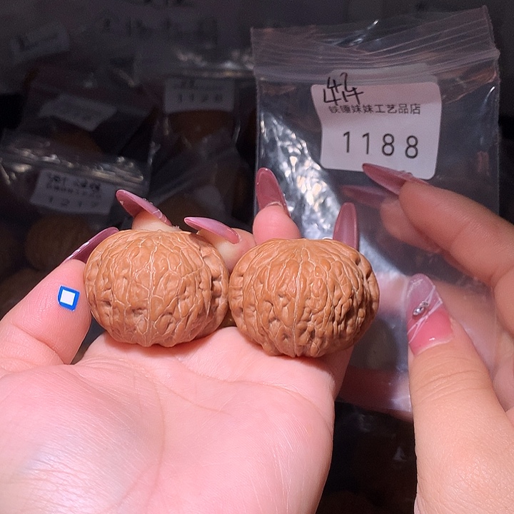 文玩核桃把件铁锤41➕