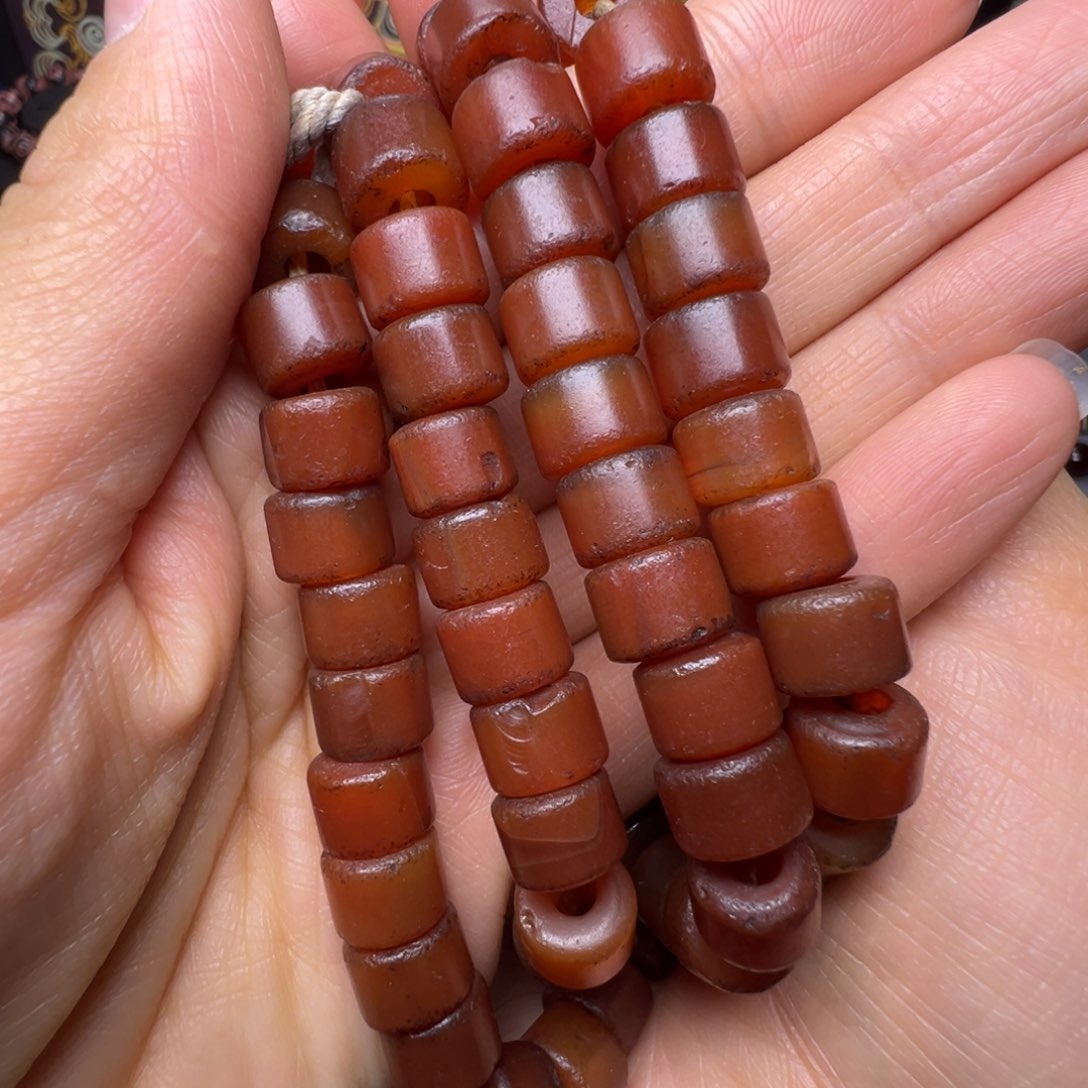 玛瑙/玉髓颈饰未镶嵌@****^